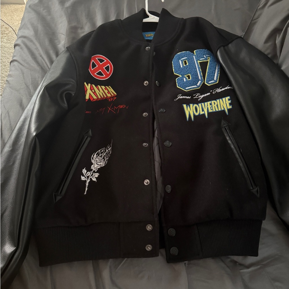 X-Men Black Varsity Jacket
